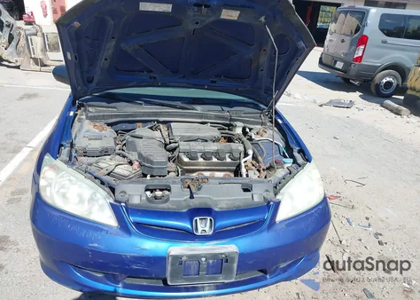 2004 Honda Civic Vp from USA, damaged, VIN 1HGES16334L012494